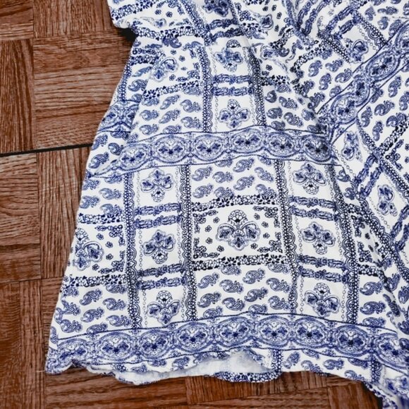 Vintage Bohemian Low Back Cheeky Romper Short- Size M - Picture 6 of 8